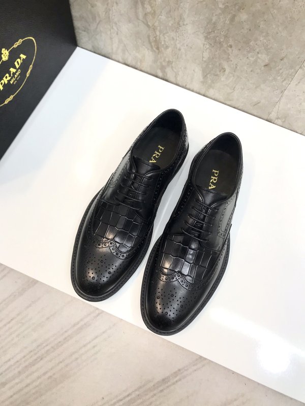 프라다 PRADA 남성 정장 가죽 슈즈 슬립온 001-179938
