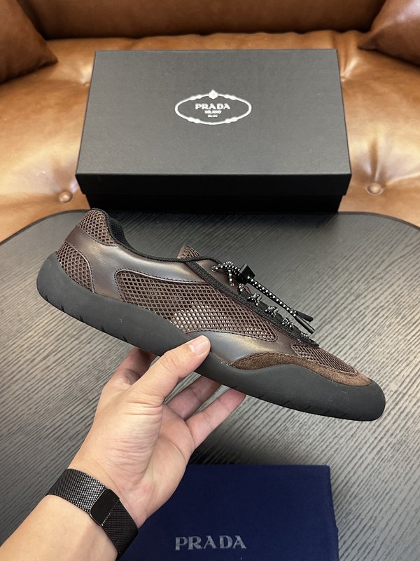 프라다 남성 나일론 운동화 001-179980