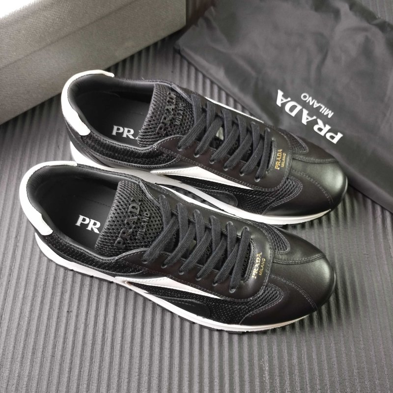 PRADA 블랙 메쉬 운동화 001-180016
