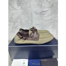PRADA 남성 셔플 스파이싱 워시드 패브릭 캐주얼슈즈 001-180020
