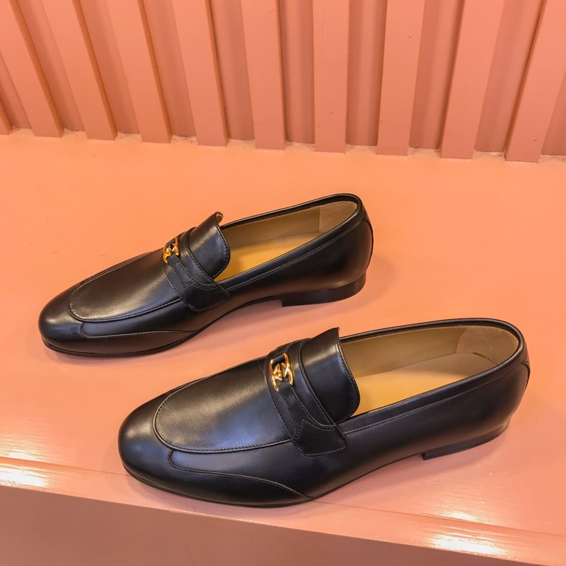 Gucci 오리지널 소가죽 안감 가죽 구두 001-180052