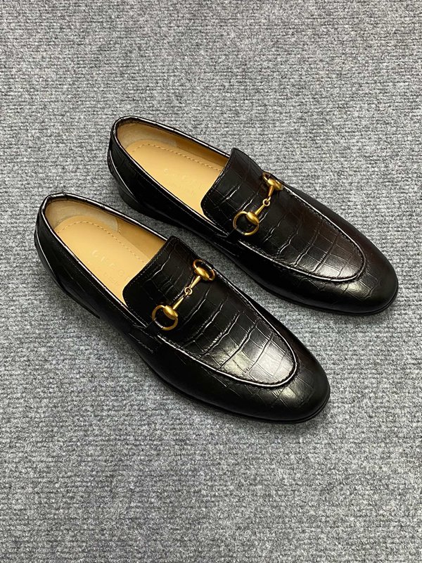 GUCCI 구찌 가죽 바닥 수입 소가죽 구두 001-180060