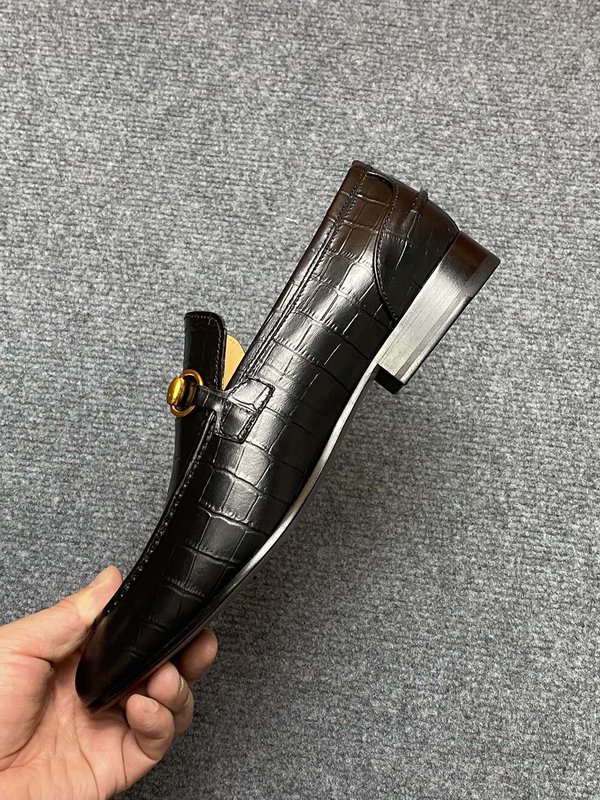GUCCI 구찌 가죽 바닥 수입 소가죽 구두 001-180060