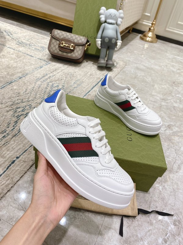 Gucci 구치 커플 화이트 운동화 001-180082