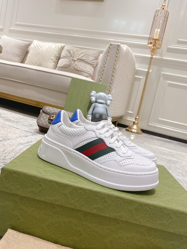 Gucci 구치 커플 화이트 운동화 001-180082