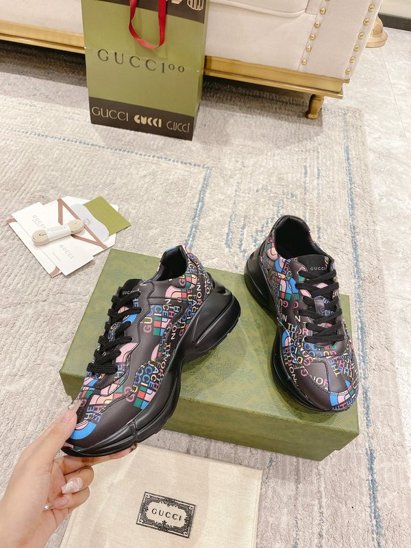 Gucci 신형老爹鞋커플 수입 소가죽 001-180134