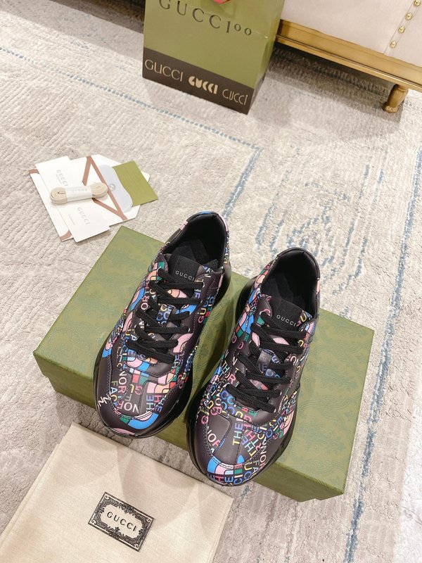 Gucci 신형老爹鞋커플 수입 소가죽 001-180134