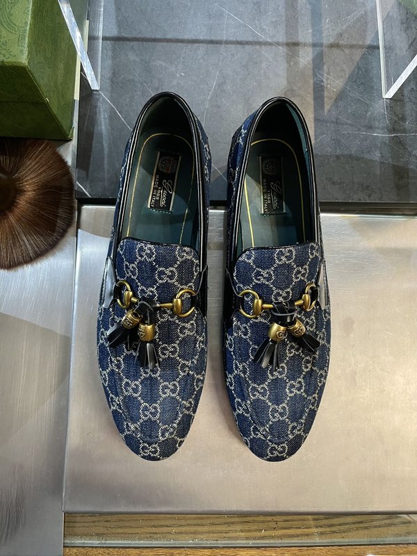 GUCCI 말비트 장식 남성 로퍼 001-180141