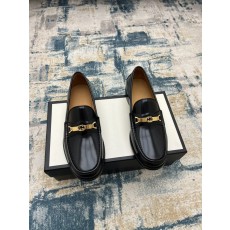 Gucci 남성 정장 로퍼 소가죽 더블 G 로고 001-180148