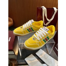 GUCCI Screener 남성 웹 스트라이프 운동화 001-180156