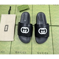 GUCCI 구찌新款 더블 G 로고 캐주얼 슬리퍼 001-180158