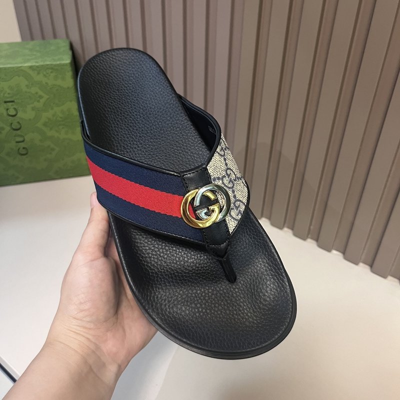 Gucci 남성 여름 PVC 슬리퍼 골드 버클 001-180170