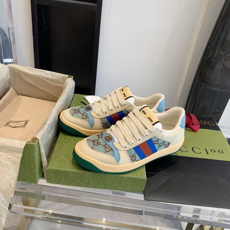 구찌 22FW 100 주년 워터 다이아몬드 스니커즈 001-180192