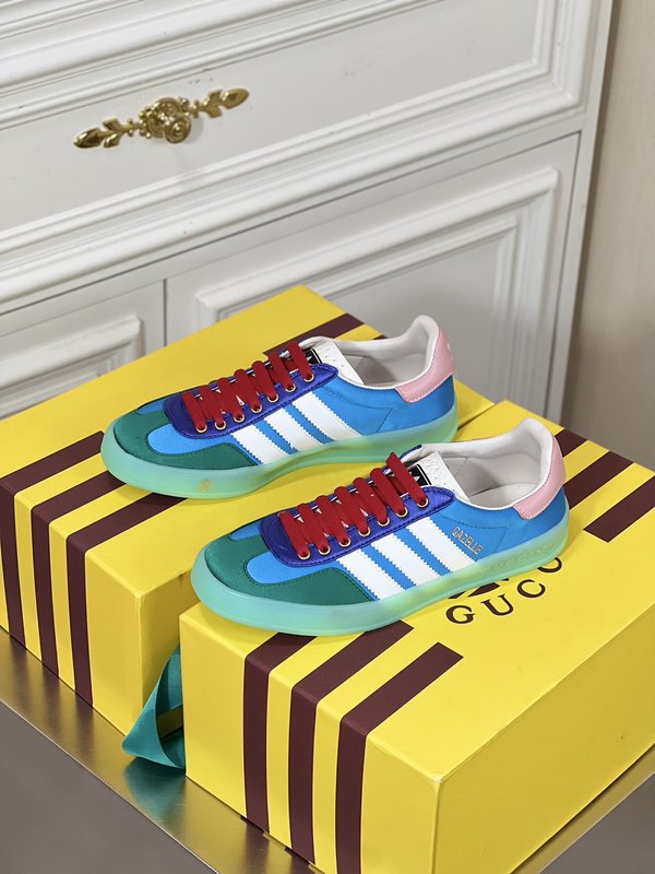 adidas x Gucci Gazelle 커플 운동화 001-180196