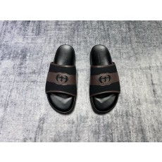 구찌 블랙 GG 로고 슬리퍼 001-180230