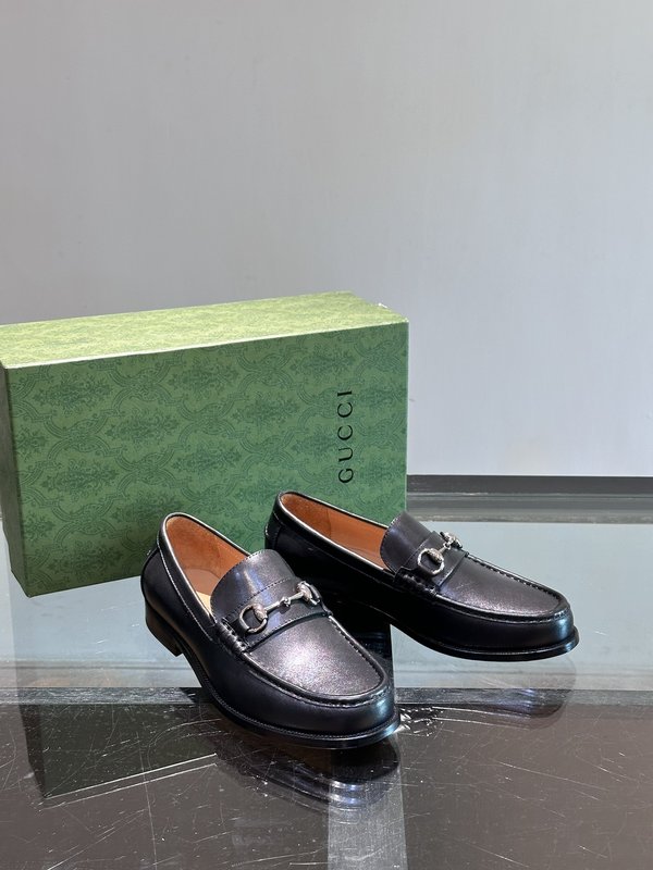 Gucci 구찌 남성 정장 캐주얼 가죽 신발 001-180286
