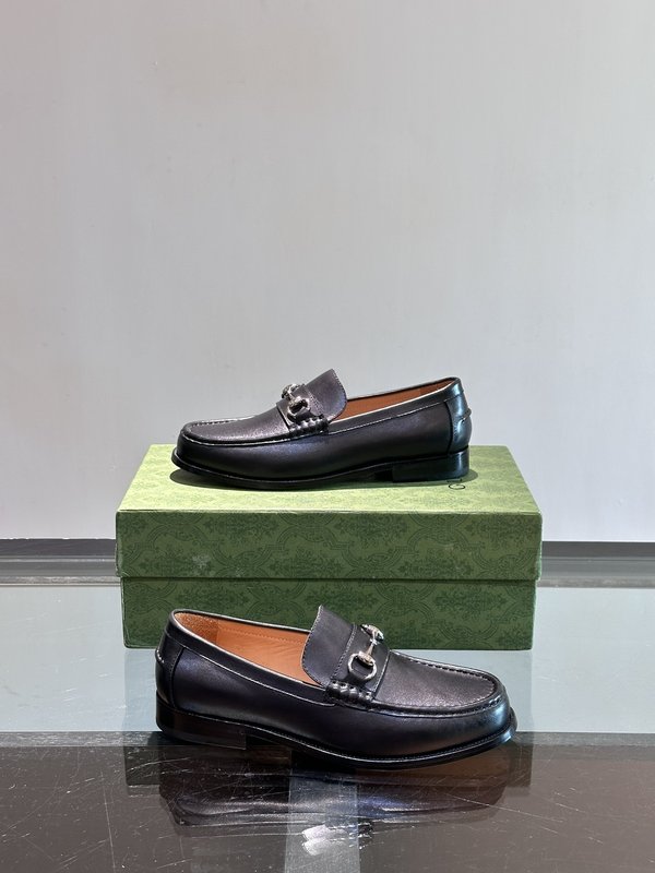 Gucci 구찌 남성 정장 캐주얼 가죽 신발 001-180286
