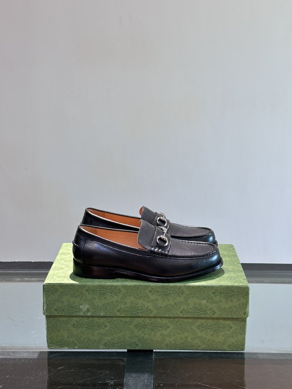 Gucci 구찌 남성 정장 캐주얼 가죽 신발 001-180286