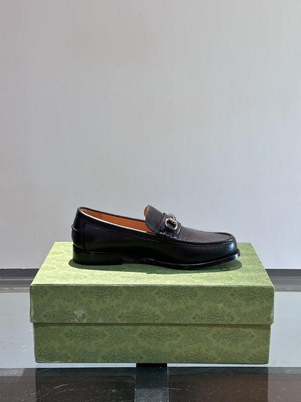 Gucci 구찌 남성 정장 캐주얼 가죽 신발 001-180286