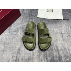구찌 신규 그린 캐주얼 슬리퍼 001-180299