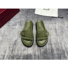 구찌 신규 그린 슬리퍼 001-180303