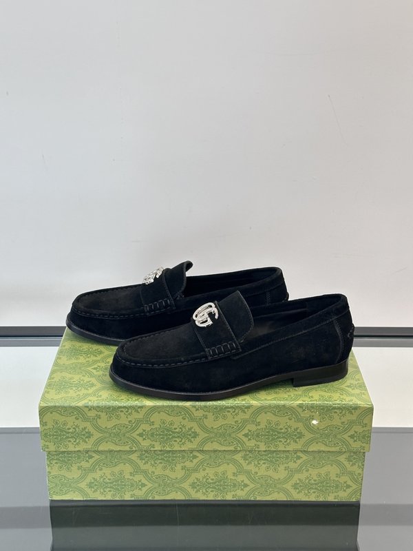 Gucci 남성 고급 가죽 캐주얼 구두 001-180308