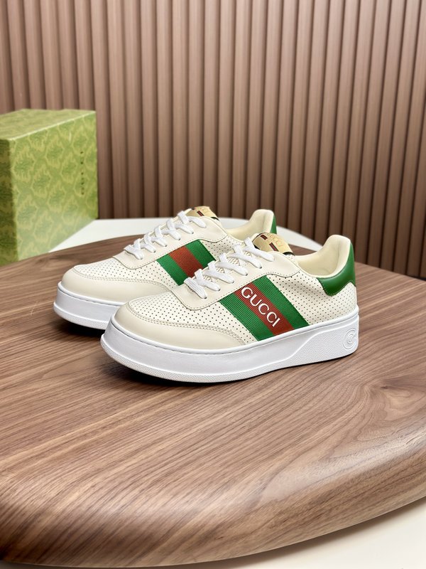 Gucci 구치 나파 송아지 가죽 자수 운동화 001-180317