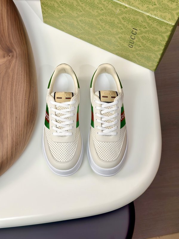 Gucci 구치 나파 송아지 가죽 자수 운동화 001-180317
