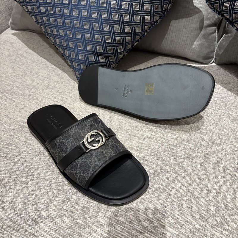 GUCCI 원피스 샌들 전체 가죽 바닥 001-180338