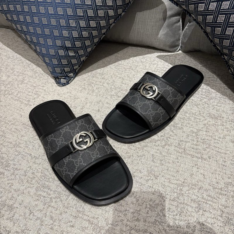 GUCCI 원피스 샌들 전체 가죽 바닥 001-180338