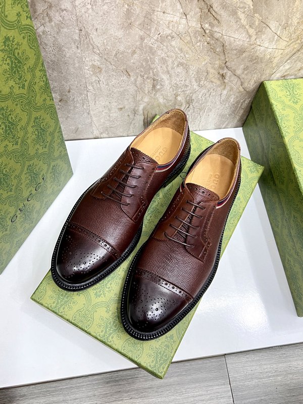 GUCCI 웹 스트라이프 더블 G 로퍼 001-180345