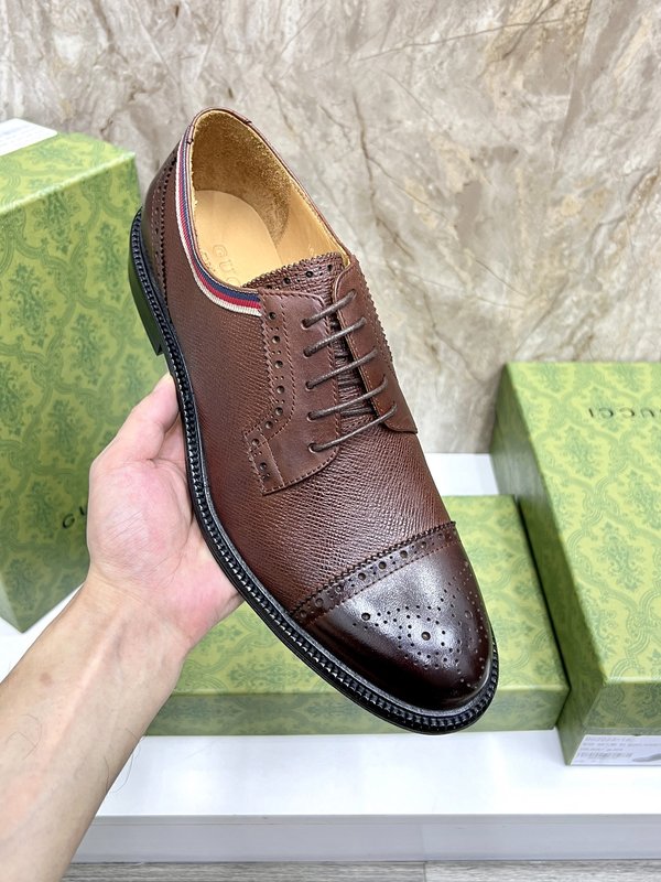 GUCCI 웹 스트라이프 더블 G 로퍼 001-180345