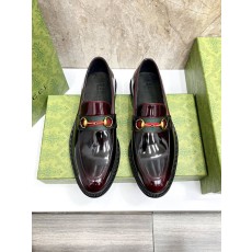 GUCCI 스트라이프 더블 G 로퍼 001-180350