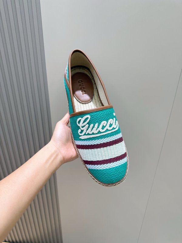 GUCCI 이탈리아 스웨이드 에스파드리플 001-180365