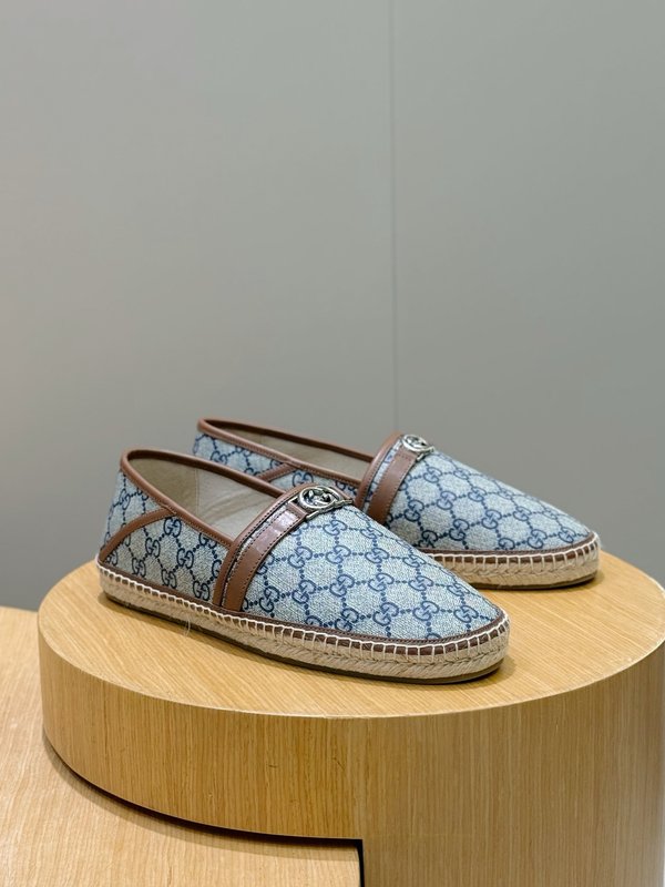 GUCCI 이탈리아 수입 스웨이드 에스파드릴 001-180366