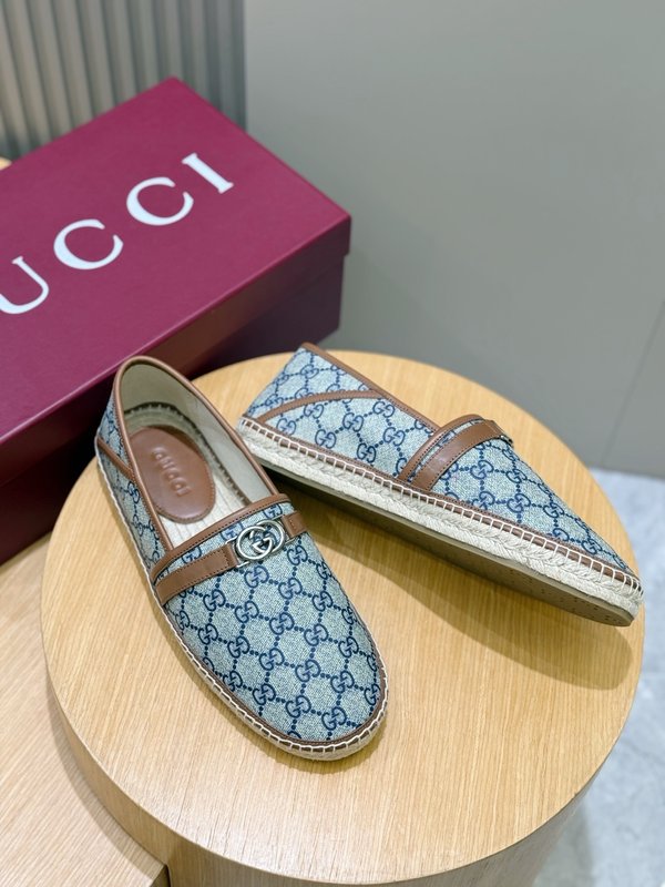 GUCCI 이탈리아 수입 스웨이드 에스파드릴 001-180366