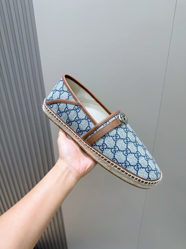 GUCCI 이탈리아 수입 스웨이드 에스파드릴 001-180366
