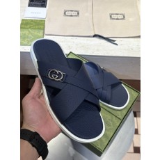 GUCCI 남성 크로스 인터로킹 더블 G 샌들 001-180398