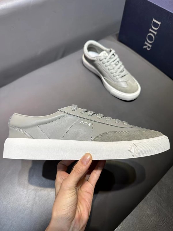 디올 DIOR 레트로 조깅 운동화 가죽 로우탑 001-180431