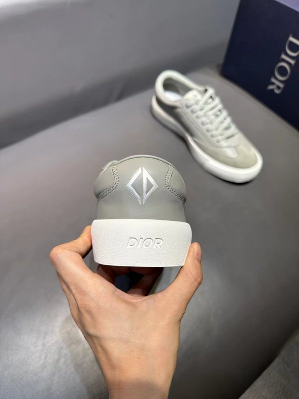 디올 DIOR 레트로 조깅 운동화 가죽 로우탑 001-180431