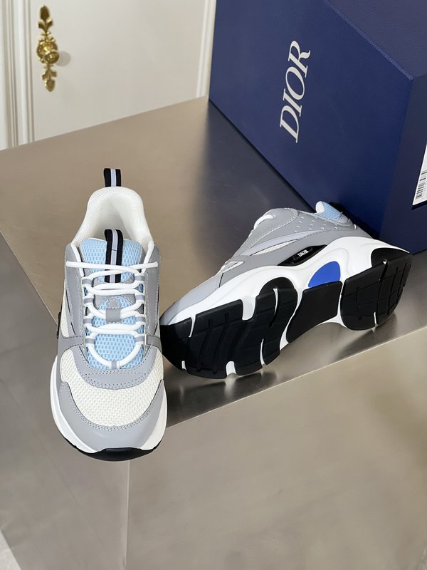 Dior B22 남성 빈티지 조깅 운동화 001-180435