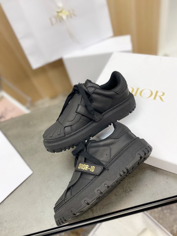 DIOR 커플 클래식 쉘토 캐주얼 슈즈 001-180444