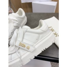 DIOR 커플 클래식 조개껍질 헤드 화이트 슈즈 001-180445
