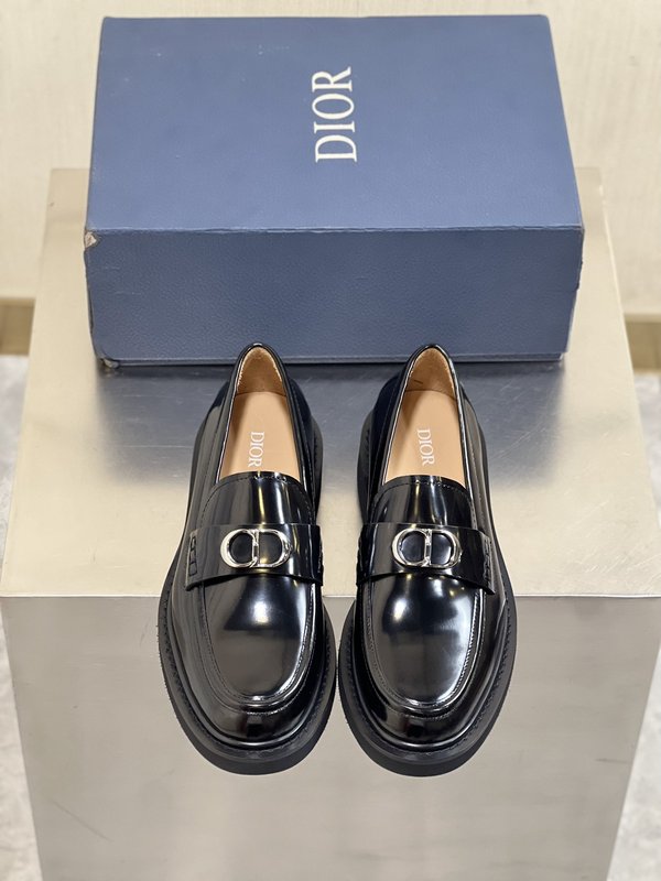 Dior 하이엔드 남성 비즈니스 캐주얼 가죽슈즈 001-180473