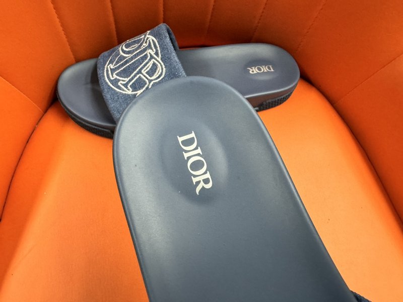 DIOR 디올 신규 자수 슬리퍼 001-180479