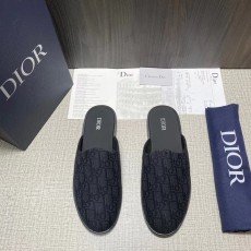 DIOR 디오르 남성 여름 캔버스 슬리퍼 001-180499