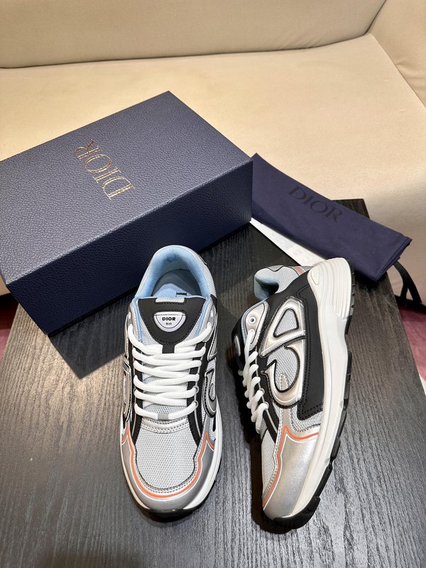 Dior B30 그레이 메쉬 운동화 001-180511