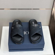DIOR Aqua 남성 교차 밴드 슬리퍼 001-180521