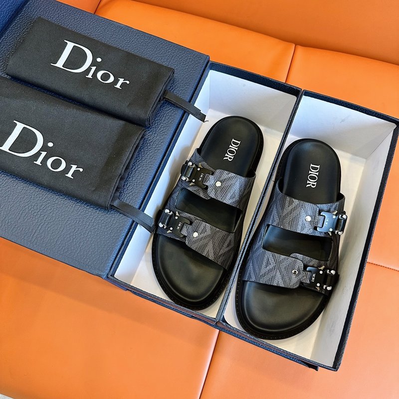 Dior Aqua 시리즈 프린트 샌들 001-180522