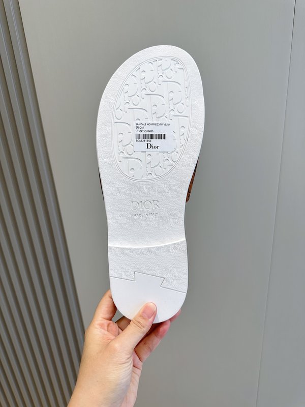 Dior Alias 남성 가죽 슬리퍼 001-180529